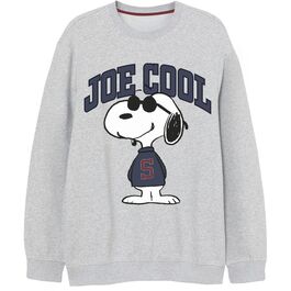 Sudadera algodón juvenil/adulto de Snoopy