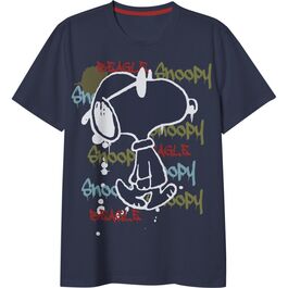 Camiseta algodón juvenil/adulto de Snoopy