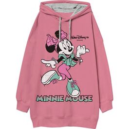 Vestido con capucha algodón juvenil/adulto de Minnie Mouse