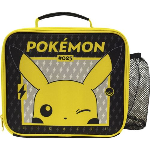 Bolsa portamerienda con portabotellas trmica de Pokemon