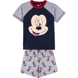 Pijama manga corta algodón de Mickey Mouse