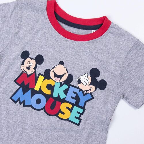 Conjunto manga corta algodn de Mickey Mouse