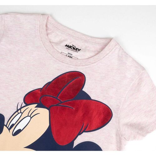 Camiseta manga corta algodn de Minnie Mouse