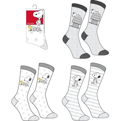Pack of 3 adult/youth Snoopy socks