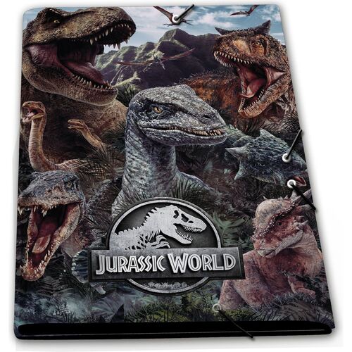 Jurassic World flap folder