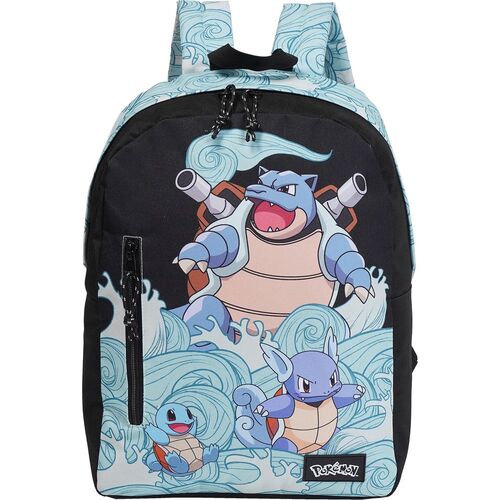Youth backpack adaptable to trolley 42cm Squirtle from Pokemon