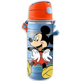 Botella cantimplora aluminio con asa 600ml de Mickey Mouse