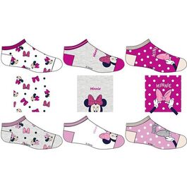 Pack 3 calcetines tobilleros de Minnie Mouse