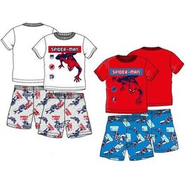 Pijama algodón manga corta de Spiderman