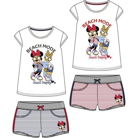 Minnie Mouse cotton short sleeve set