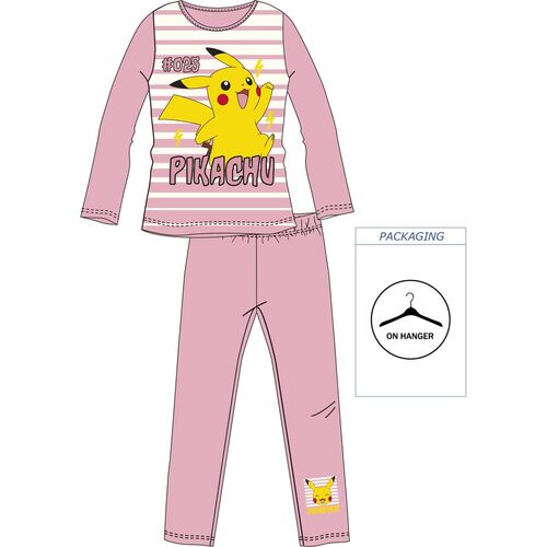 Pijama manga larga algodn de Pokemon