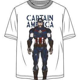 Camiseta Juvenil/Adulto de Capitain America Avengers