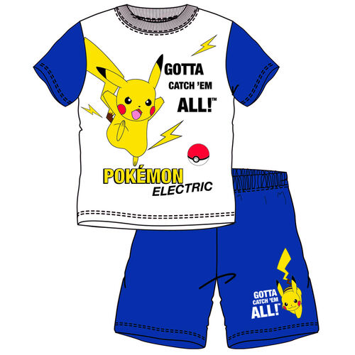 Pokemon short sleeve pajamas
