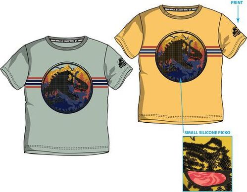 Jurassic World cotton short sleeve t-shirt
