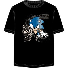 Camiseta juvenil/adulto de Sonic - talla L