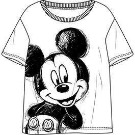 Camiseta juvenil/adulto de Mickey Mouse - talla S
