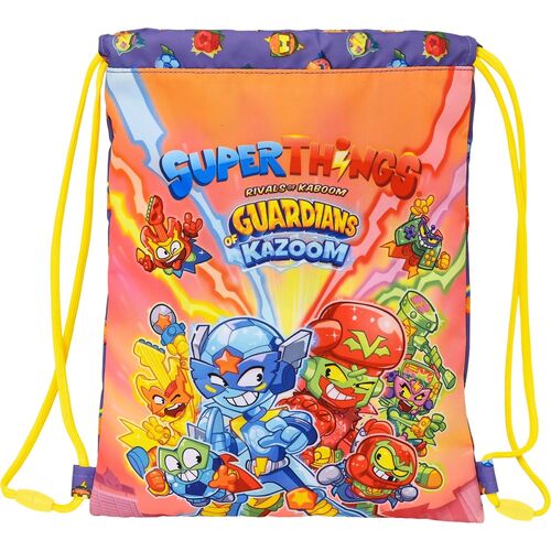 Bolso saco cordones plano junior de Superthings 'Guardians of Kazoom'