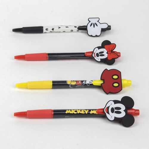 Bolgrafo pack 4 unidades de Mickey Mouse