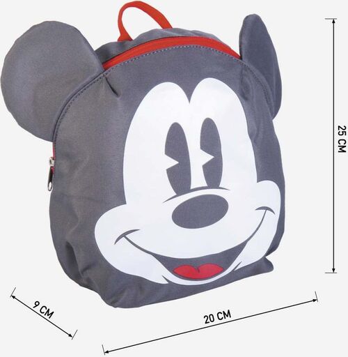 Mochila guardera 25cm de Mickey Mouse