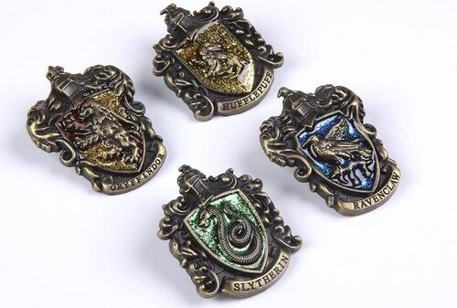 Pin metal pack 4 unidades de Harry Potter