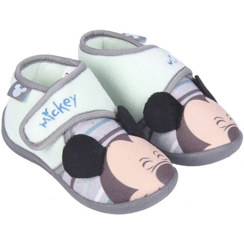 Mickey Mouse 3D half-boot house slippers with velcro