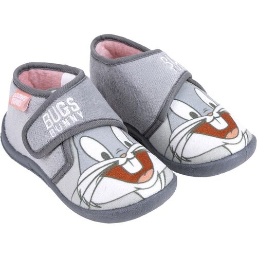 Half-boot house slippers with velcro from Looney Tunes Bugs Bunny