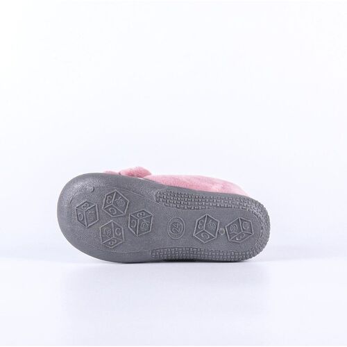 Zapatillas de casa media bota 3D con velcro de Minnie Mouse