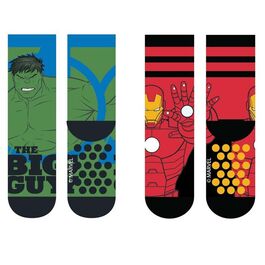 Set 2 calcetines antideslizantes de Avengers
