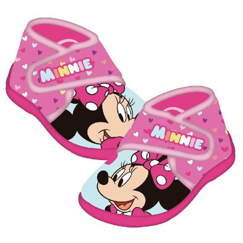 Zapatilla casa media bota de Minnie  Mouse