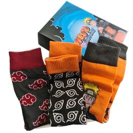 Pack 3 calcetines adulto de Naruto