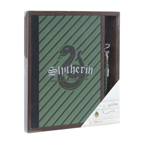 Harry Potter 'Slytherin' stationery set