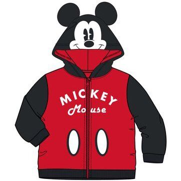 Chaqueta sudadera con capucha para bebe de Mickey Mouse - Regaliz Distribuciones