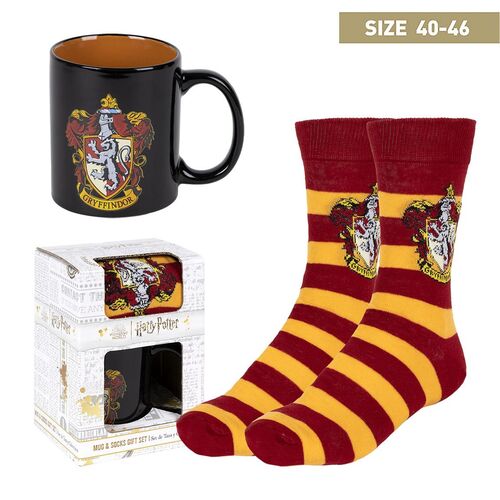 Set regalo taza y calcetin talla 40-46 de Harry Potter