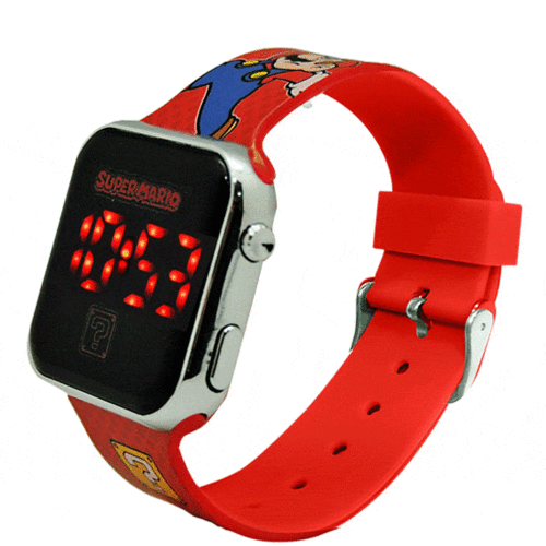 Super Mario led digital wristwatch