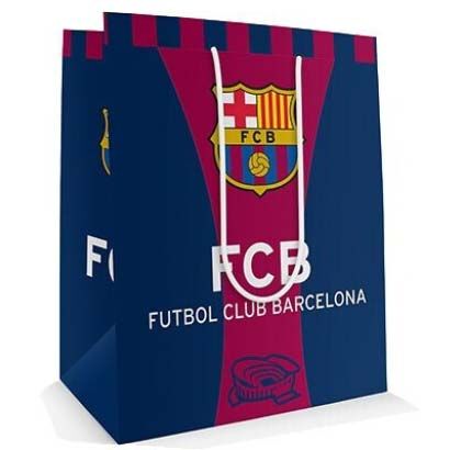 Bolsa de papel regalo de FC Barcelona - Regaliz Distribuciones Español