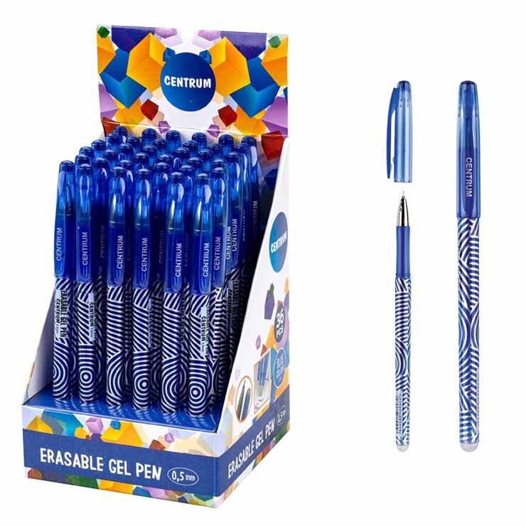 Bolígrafo gel borrable color azul