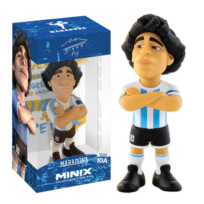 Figura Minix 12cm Albi Celeste de Maradona (st12)