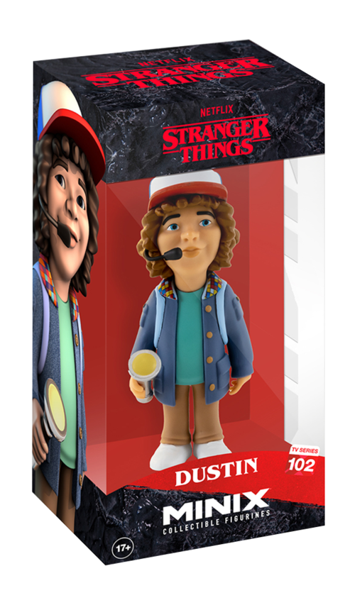 Figura Minix 12cm Dustin de Stranger Things (st12)