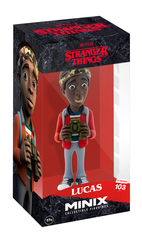 Figura Minix 12cm Lucas de Stranger Things (st12)