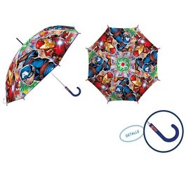 Paraguas manual transparente 46cm de Avengers