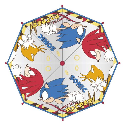 Paraguas manual burbuja 45cm de Sonic