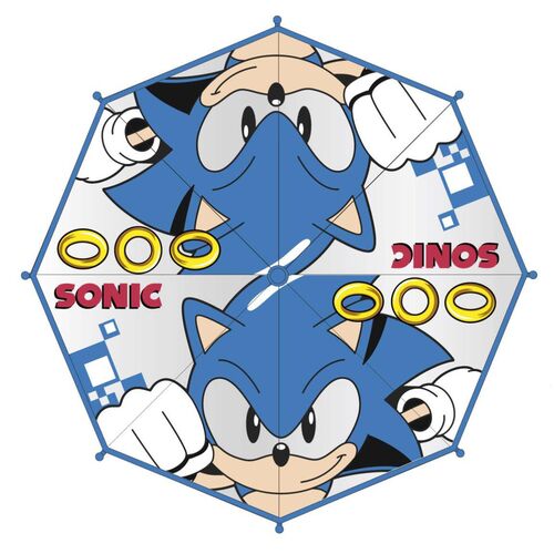 Paraguas manual burbuja 45cm de Sonic