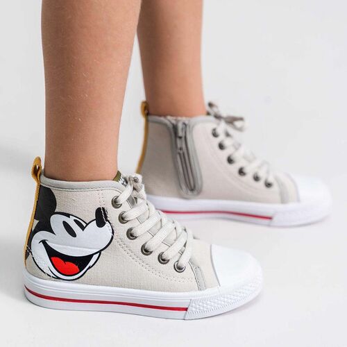 Mickey Mouse high canvas shoe