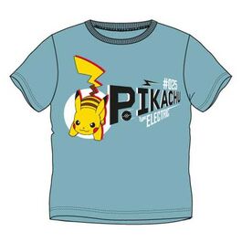 Camiseta manga corta algodón de  Pokemon