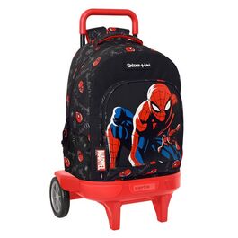 Mochila grande reforzadacon ruedas compact extraibles 45cm de Spiderman 'Hero'