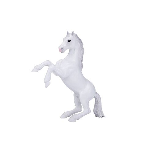 Figura Mojo, Mustang blanco de pie 'serie granja y caballos XL'