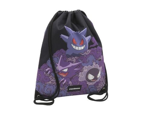 Pokemon 'Gengar' drawstring bag 34x44 drawstring backpack