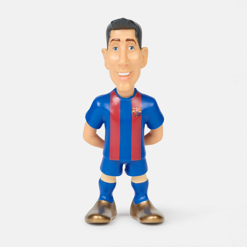 Figura Minix 7cm Lewandowski de Fc Barcelona (st24)