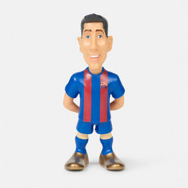 Figura Minix 7cm Lewandowski de Fc Barcelona (st24)