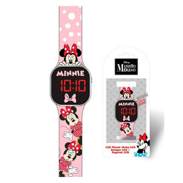 Reloj led pulsera de Minnie Mouse